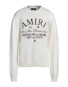 Amiri Arts District Wool Sweater In Off White