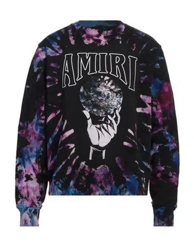 Amiri Man Sweatshirt Black Size L Cotton