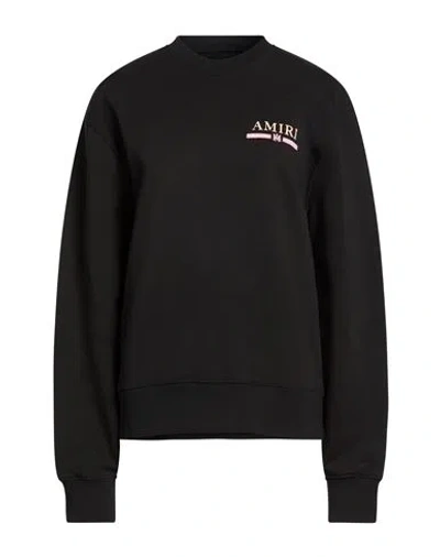 Amiri Man Sweatshirt Black Size L Cotton