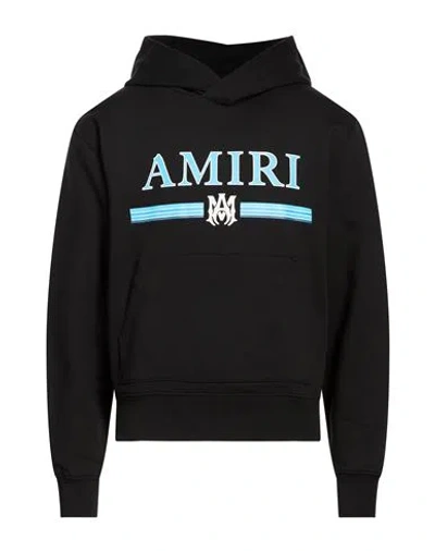 Amiri Man Sweatshirt Black Size Xl Cotton