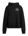 Amiri Man Sweatshirt Black Size Xxl Cotton In Black