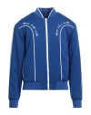 Amiri Man Sweatshirt Bright Blue Size S Polyester In Blue