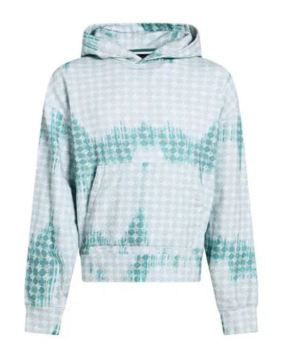 Amiri Man Sweatshirt Emerald Green Size L Cotton