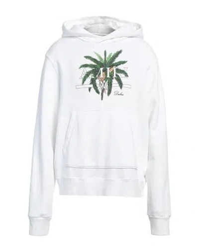 Amiri Man Sweatshirt White Size L Cotton