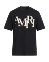 Amiri Cotton T-shirt With Front Logo Print