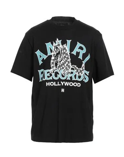 Amiri Man T-shirt Black Size L Cotton