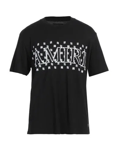 Amiri Man T-shirt Black Size L Cotton