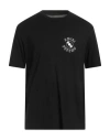 Amiri Premier Record Crew-neck T-shirt In Black