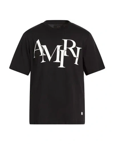 AMIRI AMIRI MAN T-SHIRT BLACK SIZE M COTTON