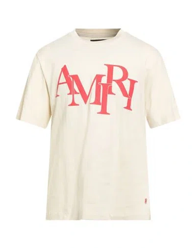 Amiri Logo-print Cotton T-shirt In White