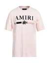 Amiri Man T-shirt Pink Size Xxl Cotton