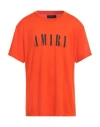 Amiri Man T-shirt Tomato Red Size L Cotton