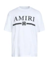 Amiri Man T-shirt White Size L Cotton In White