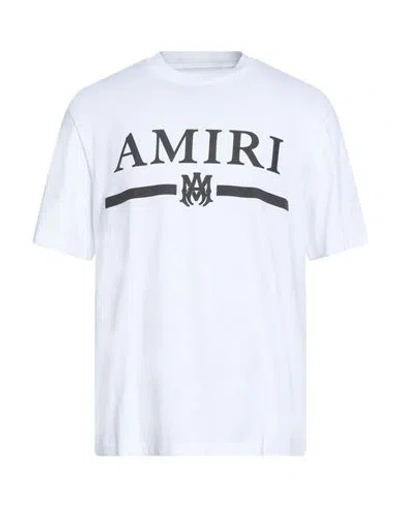 Amiri Man T-shirt White Size L Cotton