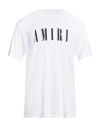 Amiri Man T-shirt White Size L Cotton