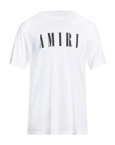 Amiri Man T-shirt White Size L Cotton