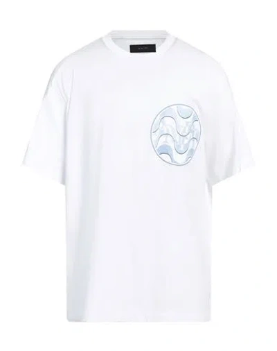 Amiri Man T-shirt White Size Xxl Cotton