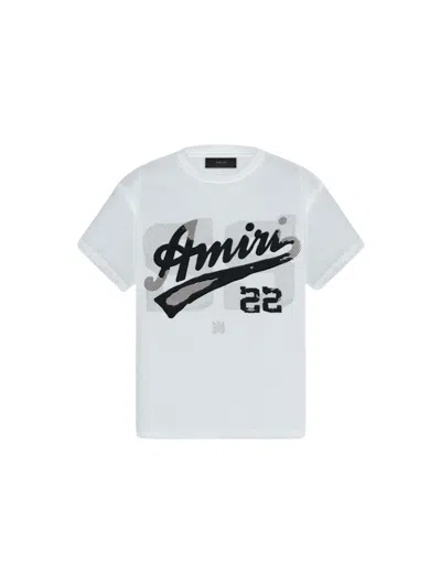 Pre-owned Amiri Men's  22 Mesh Tee Shirt In White