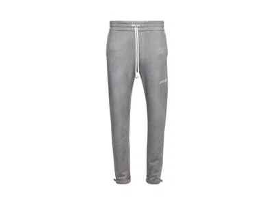 Pre-owned Amiri Men's  Aged Puff Logo Sweatpant In Grey In Gray