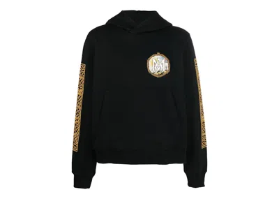 Pre-owned Amiri Men's  Alchemy Frame Hoodiein Black