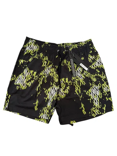 Pre-owned Amiri Men's   Swim Shorts In Military Green
