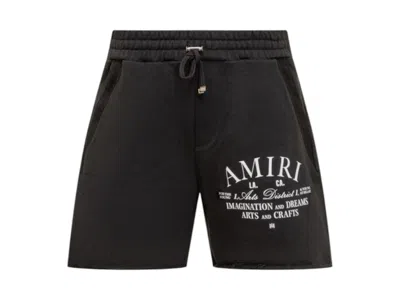 Pre-owned Amiri Men's  Arts District Sweatshort In Black
