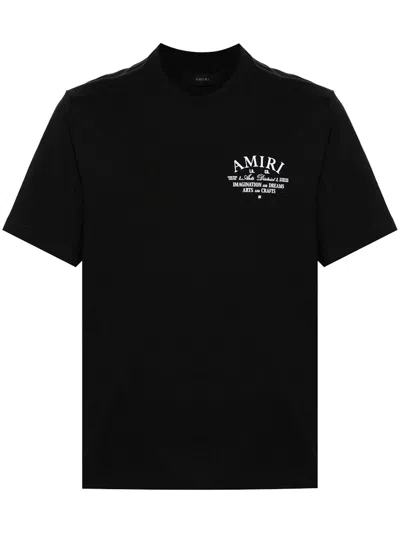 Pre-owned Amiri Men's  Arts District Tee Shirt In Black