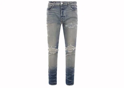 Pre-owned Amiri Men's  Bandana Jacquard Mx1 Jean In Vintage Indigo