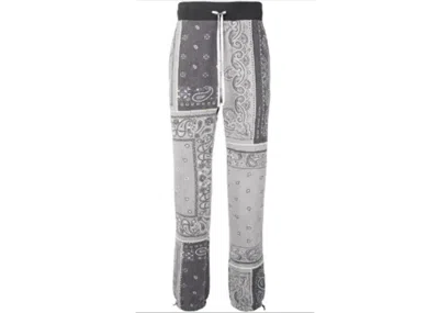 Pre-owned Amiri Men's  Bandana Print Sweatpants In Black