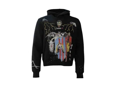 Pre-owned Amiri Men's  Blood 38' Hoodie In Black