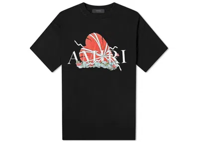 Pre-owned Amiri Men's  Broken Heart Tee Shirt In Black