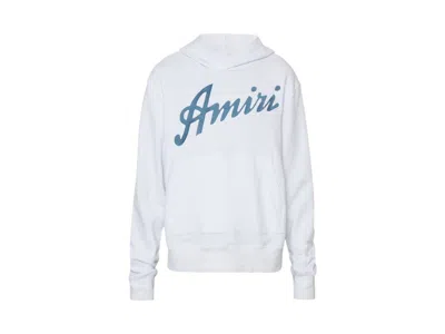 Pre-owned Amiri Men's  California Hawaiian Hoodie In White