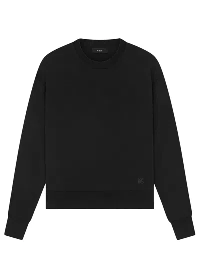 Pre-owned Amiri Men's  Classic Crew Neck Sweatshirt In Black