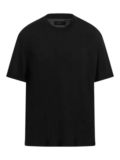 Pre-owned Amiri Men's  Classic Crew Neck Tee Shirt In Black