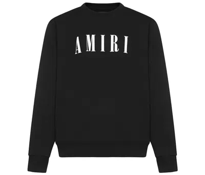 Pre-owned Amiri Men's  Core Logo Cotton Sweatshirt In Black