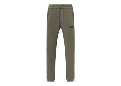 Pre-owned Amiri Men's  Core Logo Sweatpants In Military Green