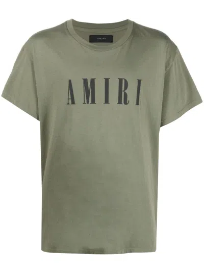 Pre-owned Amiri Men's  Core Logo Tee Shirt In Military Green