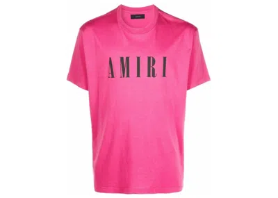Pre-owned Amiri Men's  Core Logo Tee Shirt In Pink