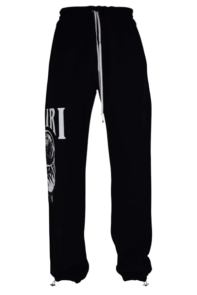 Pre-owned Amiri Men's  Crystal Ball Sweatpants In Black
