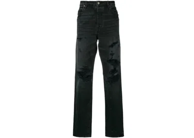 Pre-owned Amiri Men's  Destroyed Slouch Jean In Vintage Black