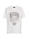 Amiri White Cotton T-shirt In White