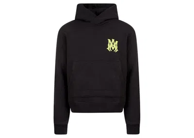 Pre-owned Amiri Men's  Frontal Patch Cotton Sweatshirt In Black