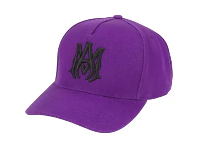 Pre-owned Amiri Men's  Full Canvas Ma Hat In Purple