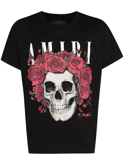 Pre-owned Amiri Men's  Grateful Dead Skull Tee Shirt In Black