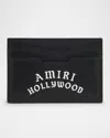 Amiri Hollywood Leather Card Holder