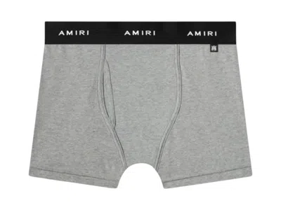 Pre-owned Amiri Men's  Logo Brief In Grey In Gray