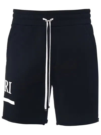 Pre-owned Amiri Men's  Ma Bar Sweatshort In Black