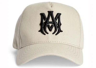 Pre-owned Amiri Men's  Ma Canvas Cap In Alabaster