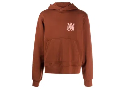 Pre-owned Amiri Men's  Ma Core Logo Hoodie In Clay/peach