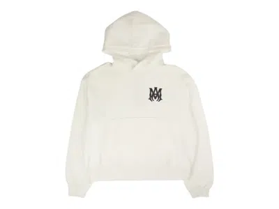 Pre-owned Amiri Men's  Ma Core Logo Hoodie In White
